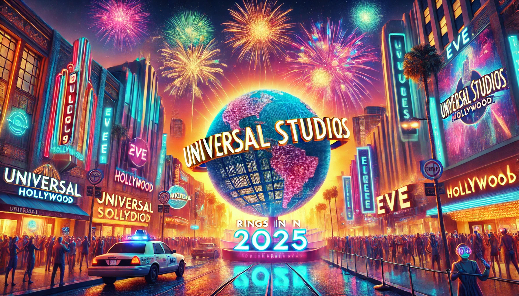 Universal Studios Hollywood Rings in 2025 with 'EVE' Celebration